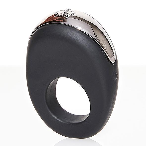 Hot Octopuss - Atom Rechargeable Silicone Cock Ring (Black) Silicone Cock Ring (Vibration) Rechargeable Singapore