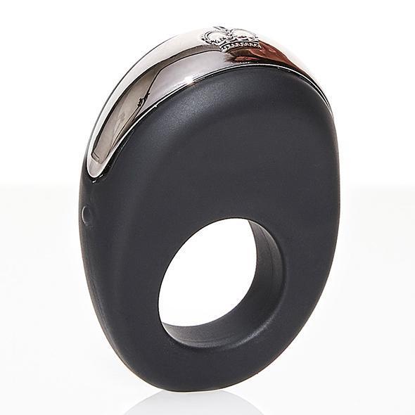 Hot Octopuss - Atom Rechargeable Silicone Cock Ring (Black) Silicone Cock Ring (Vibration) Rechargeable Singapore