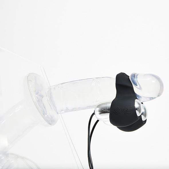 Hot Octopuss - Jett Cock Sleeve with Trible and Bass Technology (Black) Silicone Cock Ring (Vibration) Non Rechargeable 5060354560662 CherryAffairs