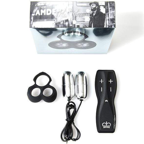 Hot Octopuss - Jett Cock Sleeve with Trible and Bass Technology (Black) Silicone Cock Ring (Vibration) Non Rechargeable 5060354560662 CherryAffairs