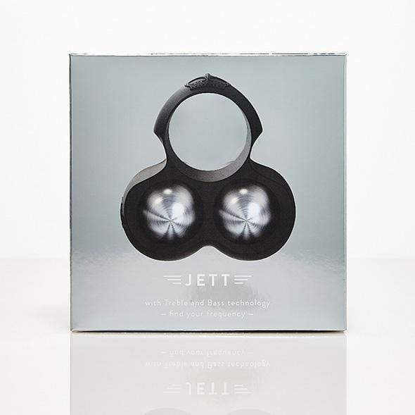 Hot Octopuss - Jett Cock Sleeve with Trible and Bass Technology (Black) Silicone Cock Ring (Vibration) Non Rechargeable 5060354560662 CherryAffairs