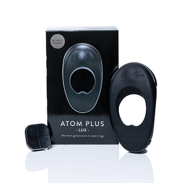 Hot Octopuss - Atom Plus Lux Remote Control Cock Ring (Black) Remote Control Cock Ring (Vibration) Rechargeable 5060354560891 CherryAffairs