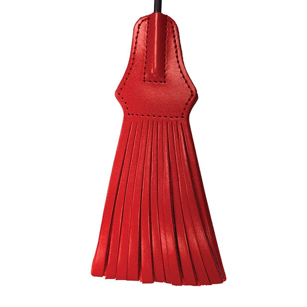 Rouge - Tasseled BDSM Riding Crop (Red) Paddle 625987410 CherryAffairs