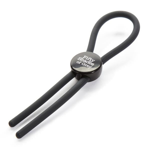 Fifty Shades of Grey - Again and Again Adjustable Cock Ring - PleasureHobby
