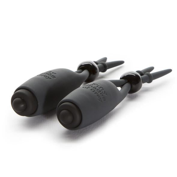 Fifty Shades of Grey - Sweet Torture Vibrating Nipple Clamps - PleasureHobby
