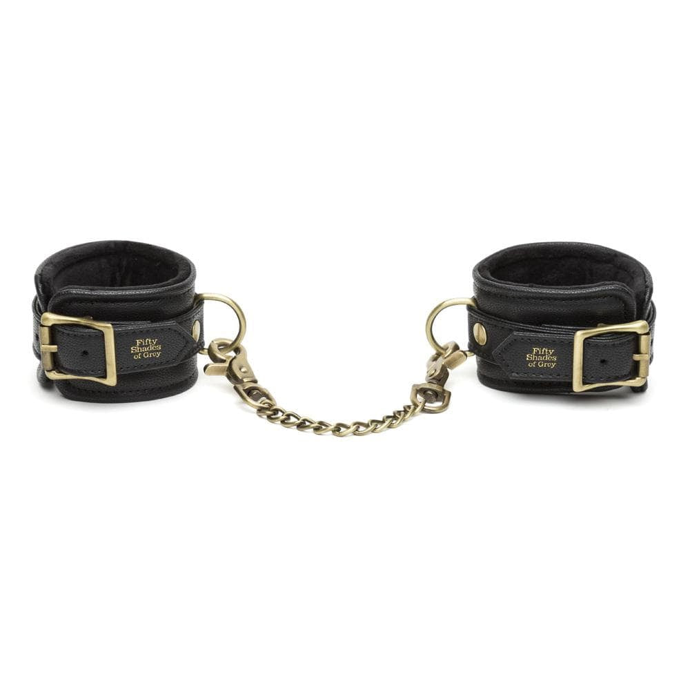 Fifty Shades of Grey - Bound to You Wrist Cuffs (Black) Hand/Leg Cuffs 319729369 CherryAffairs