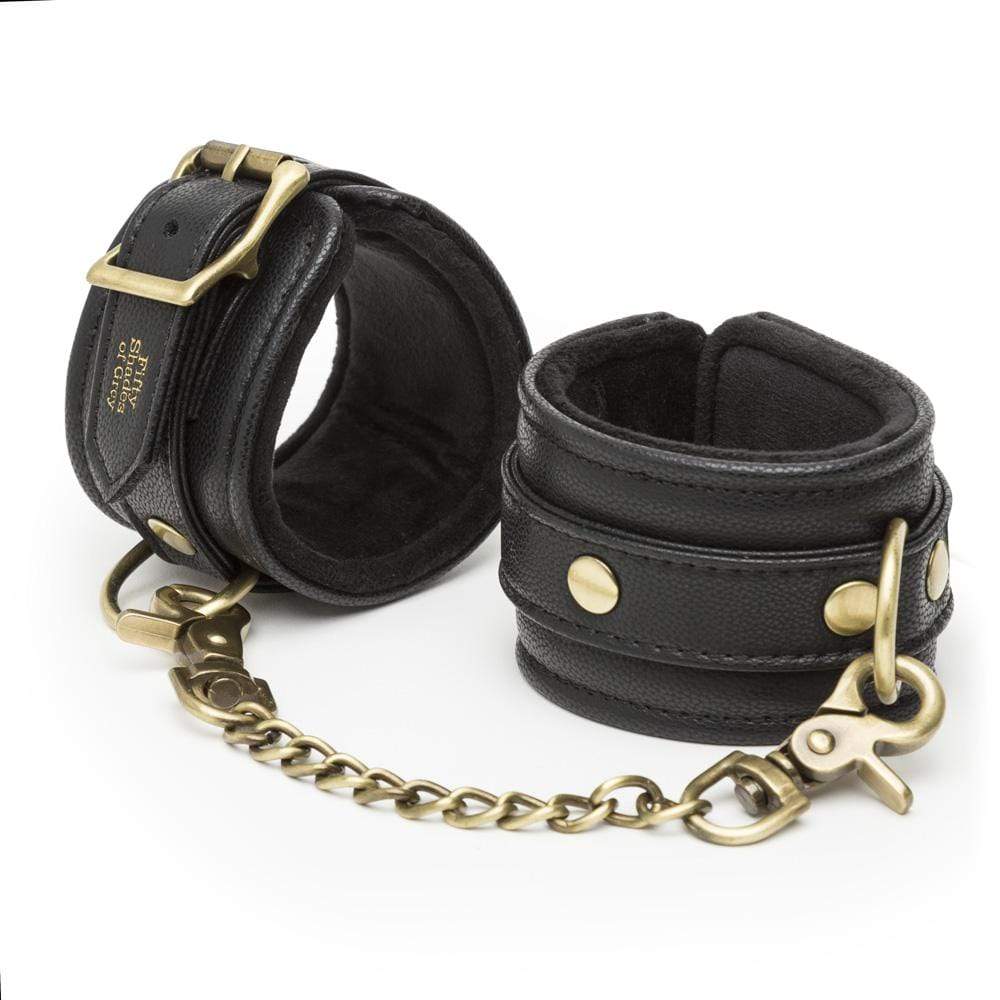 Fifty Shades of Grey - Bound to You Wrist Cuffs (Black) Hand/Leg Cuffs 319729369 CherryAffairs