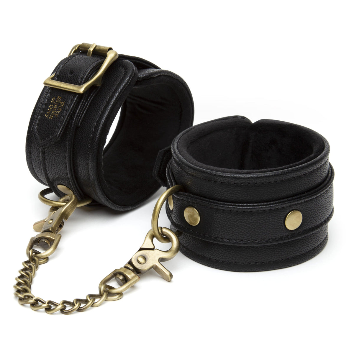 Fifty Shades of Grey - Bound to You Ankle Cuffs (Black) Hand/Leg Cuffs 319729002 CherryAffairs