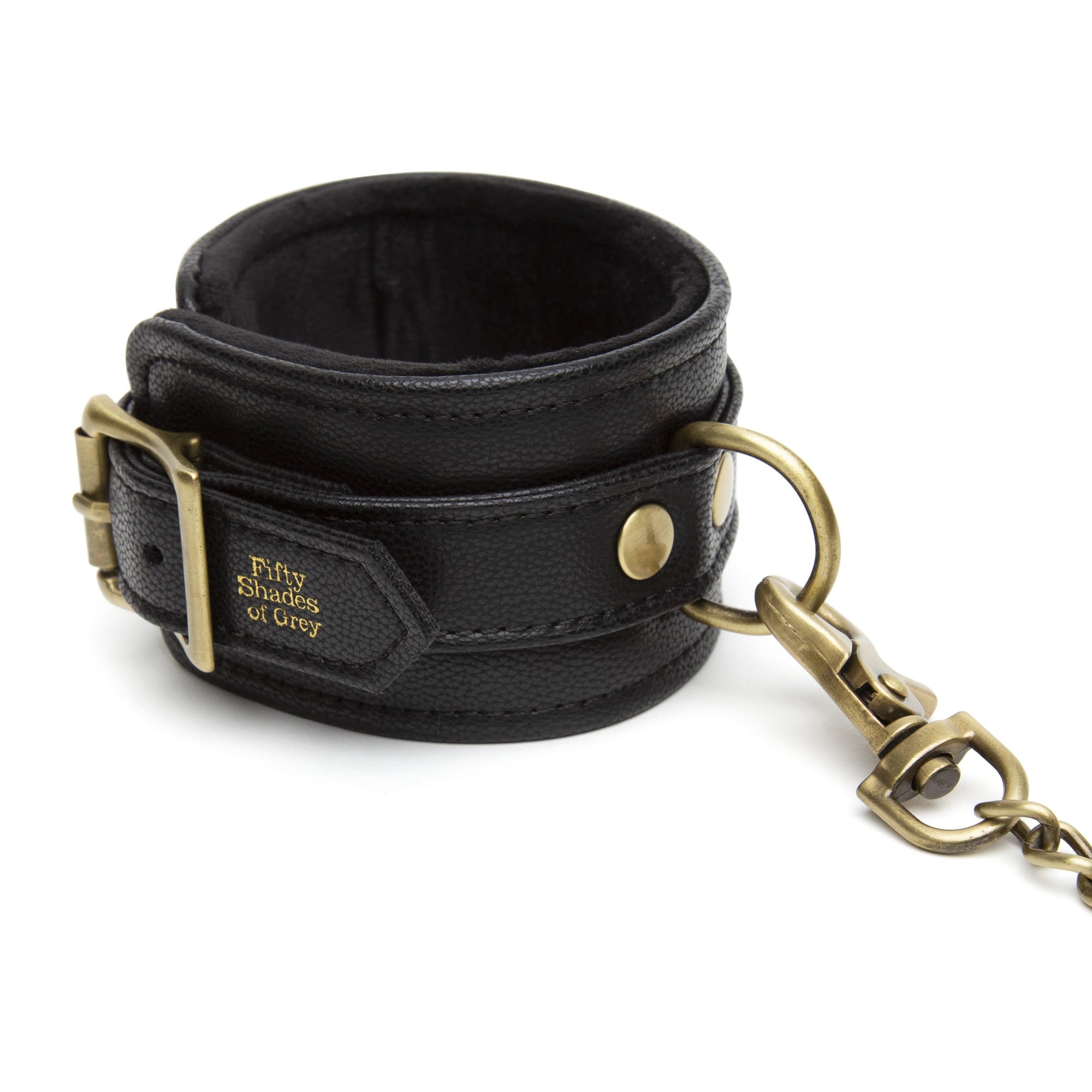 Fifty Shades of Grey - Bound to You Ankle Cuffs (Black) Hand/Leg Cuffs 319729002 CherryAffairs
