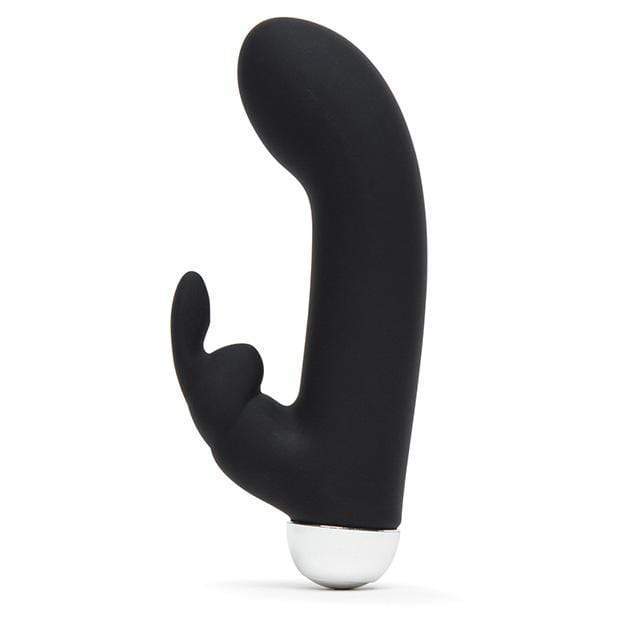 Fifty Shades of Grey - Greedy Girl Rechargeable Mini Rabbit Vibrator (Black) Rabbit Dildo (Vibration) Rechargeable 5060462633135 CherryAffairs