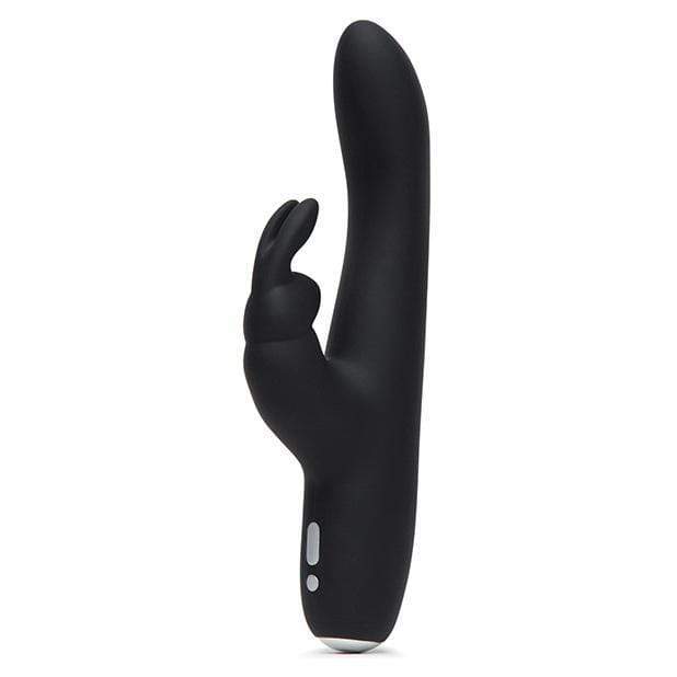 Fifty Shades of Grey - Greedy Girl Rechargeable Slimline Rabbit Vibrator (Black) Rabbit Dildo (Vibration) Rechargeable Durio Asia
