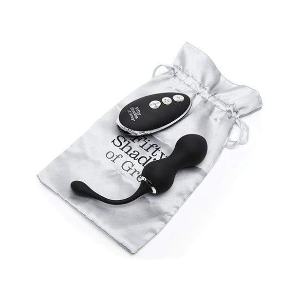 Fifty Shades of Grey - Relentless Vibrations Remote Control Kegel Balls (Black) Kegel Balls (Vibration) Rechargeable 5060680311211 CherryAffairs
