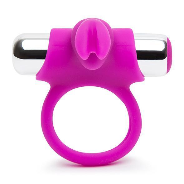 Love Honey - Happy Rabbit Remote Control Cock Ring (Purple) Remote Control Cock Ring (Vibration) Rechargeable 5060680312386 CherryAffairs