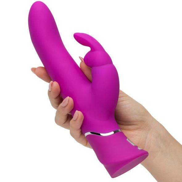 Love Honey - Happy Rabbit Curve Power Motion Rabbit Vibrator (Purple) Rabbit Dildo (Vibration) Rechargeable 293477224 CherryAffairs
