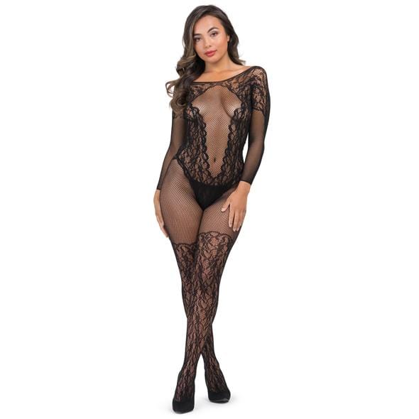 Fifty Shades of Grey - Captivate Spanking Bodystocking Costume OS (Black) Costumes 5060779230416 CherryAffairs