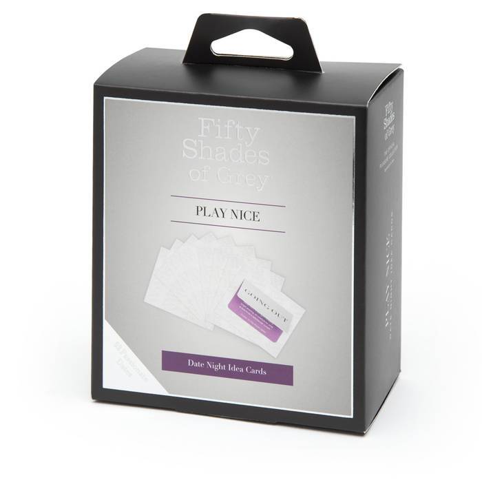 Fifty Shades of Grey - Play Nice Date Night Idea Card Game Games 5060779232410 CherryAffairs