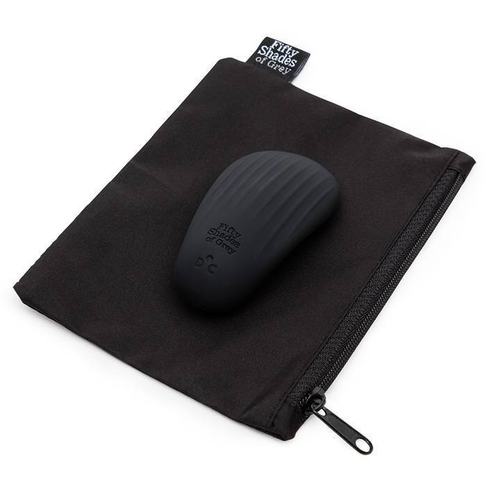 Fifty Shades of Grey - Sensation Rechargeable Clitoral Vibrator (Black) Clit Massager (Vibration) Rechargeable 5060897572566 CherryAffairs