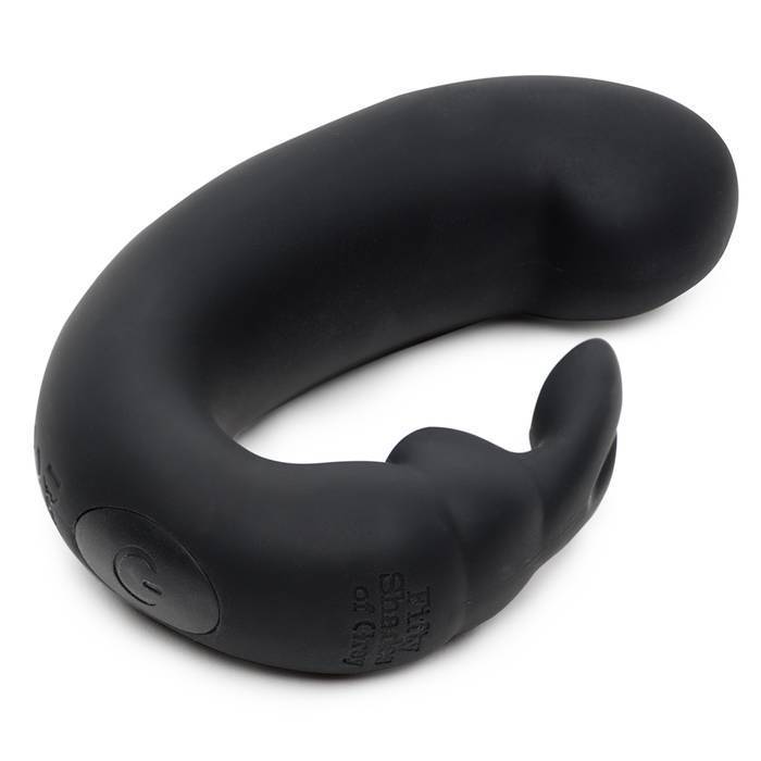 Fifty Shades of Grey - Sensation Rechargeable G-Spot Rabbit Vibrator (Black) Rabbit Dildo (Vibration) Rechargeable 535817186 CherryAffairs