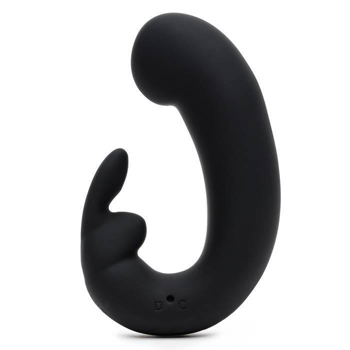 Fifty Shades of Grey - Sensation Rechargeable G-Spot Rabbit Vibrator (Black) Rabbit Dildo (Vibration) Rechargeable 535817186 CherryAffairs