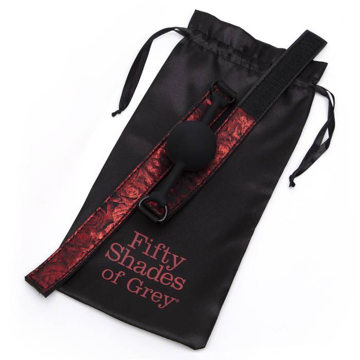 Fifty Shades of Grey - Sweet Anticipation Ball Gag BDSM (Red) Ball Gag 5060897575031 CherryAffairs
