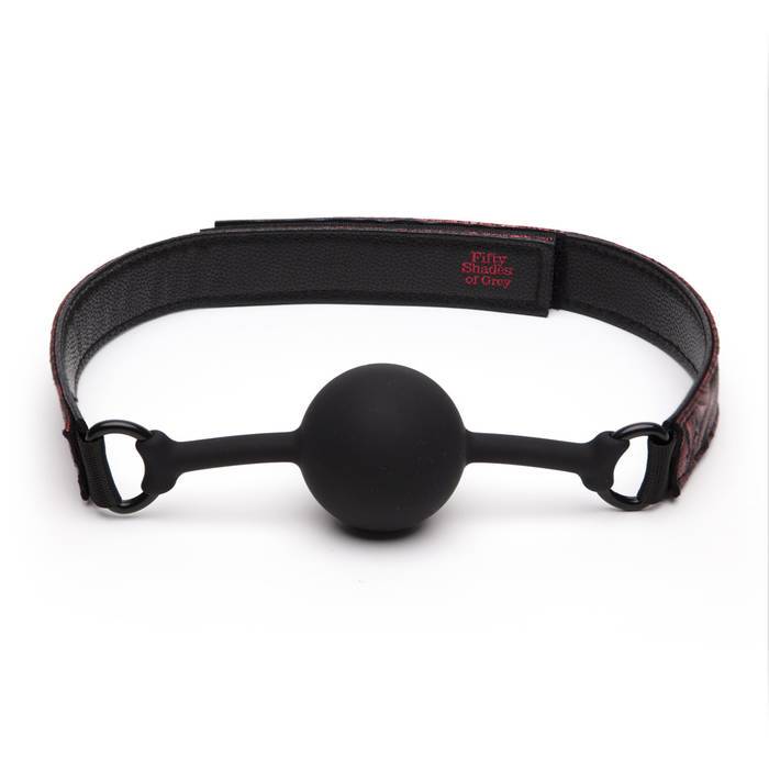 Fifty Shades of Grey - Sweet Anticipation Ball Gag BDSM (Red) Ball Gag 5060897575031 CherryAffairs