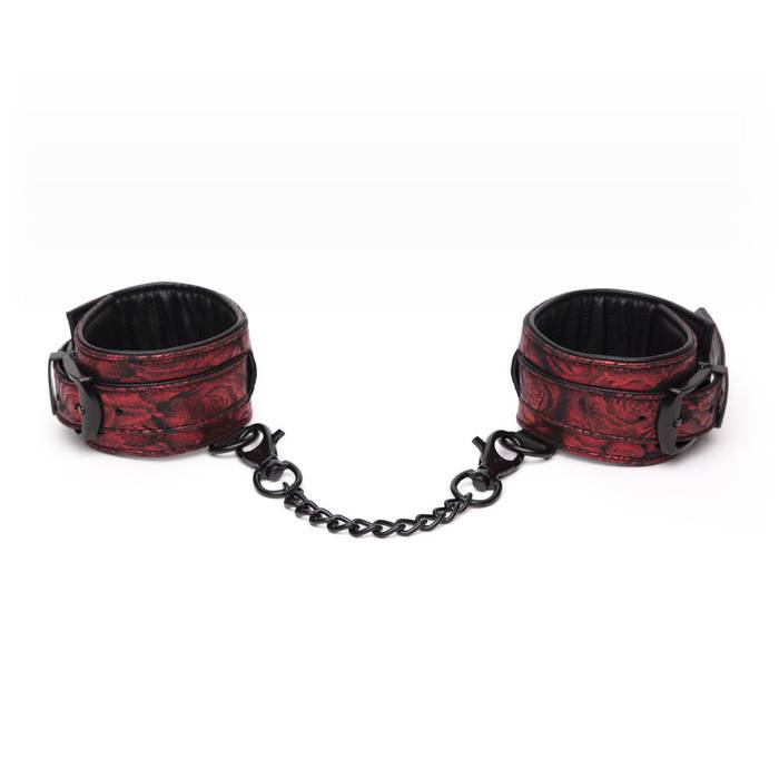 Fifty Shades of Grey - Sweet Anticipation Wrist Cuffs BDSM (Red) Hand/Leg Cuffs 535801820 CherryAffairs