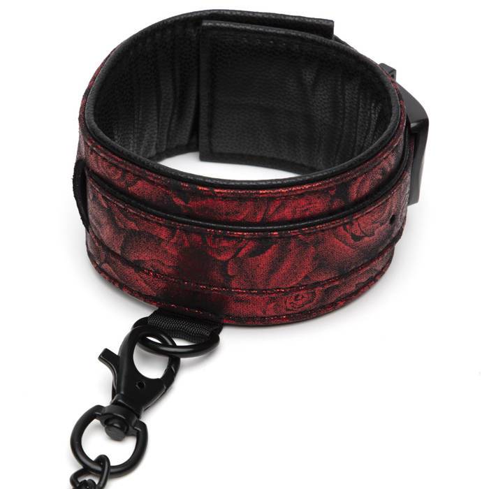Fifty Shades of Grey - Sweet Anticipation Ankle Cuffs BDSM (Red) Hand/Leg Cuffs 535819186 CherryAffairs