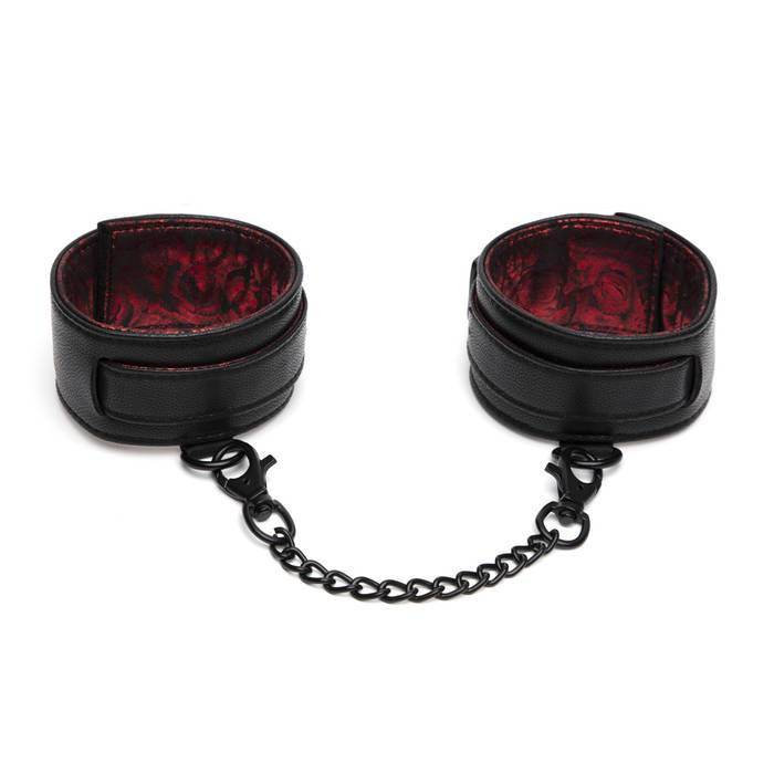 Fifty Shades of Grey - Sweet Anticipation Ankle Cuffs BDSM (Red) Hand/Leg Cuffs 535819186 CherryAffairs