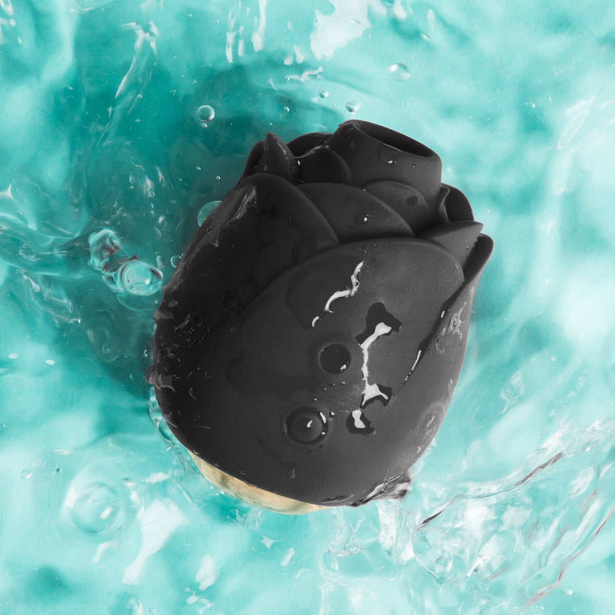 Fifty Shades of Grey - Black Rose Clitoral Air Stimulator (Black) Clit Massager (Vibration) Rechargeable 5060926405094 CherryAffairs