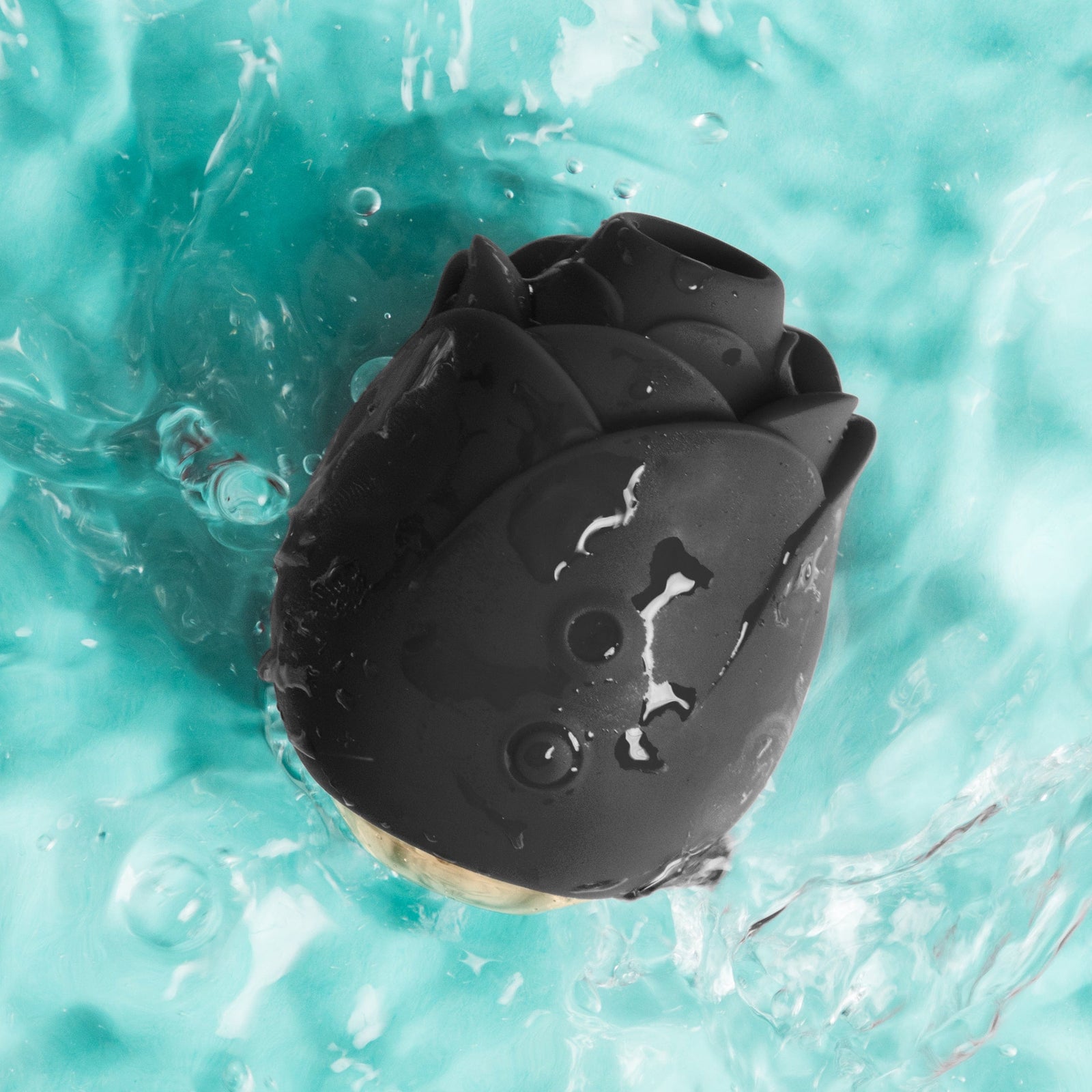 Fifty Shades of Grey - Black Rose Clitoral Air Stimulator (Black) Clit Massager (Vibration) Rechargeable 5060926405094 CherryAffairs