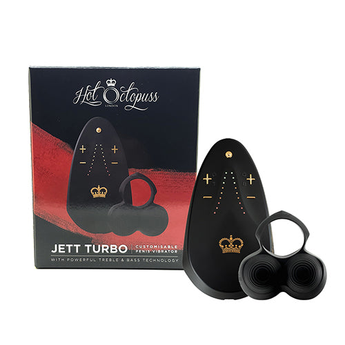 Hot Octopuss - Jett Turbo Penis Vibrator (Black)