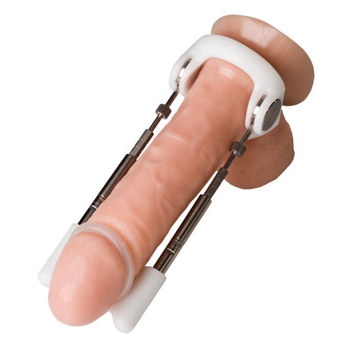 Jes-Extender - Light Penis Extender Kit (White) Penis Clamp Extender Singapore