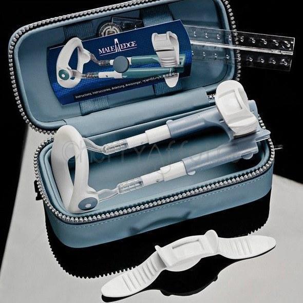 Male Edge - Basic Retail Penis Enlarger (Blue) Penis Clamp Extender - CherryAffairs Singapore