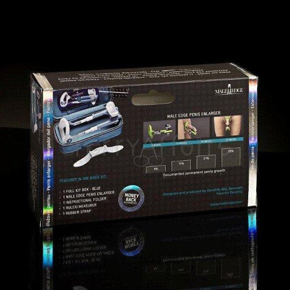 Male Edge - Basic Retail Penis Enlarger (Blue) Penis Clamp Extender - CherryAffairs Singapore