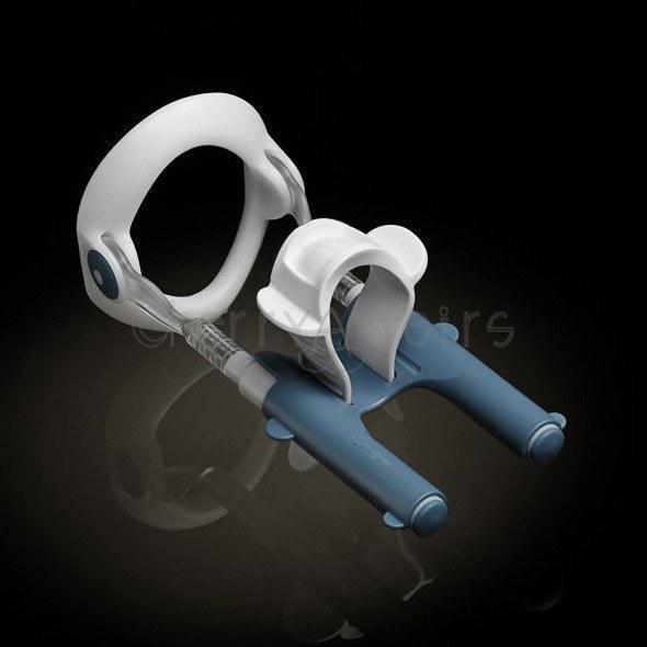 Male Edge - Basic Retail Penis Enlarger (Blue) Penis Clamp Extender - CherryAffairs Singapore