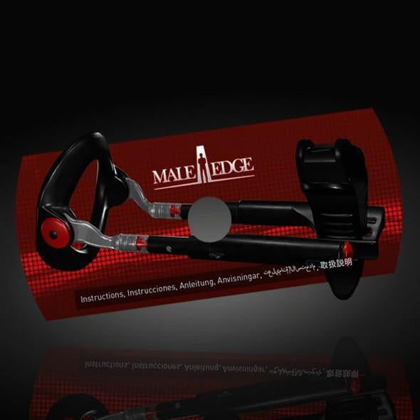 Male Edge - Penis Extender Pro Kit (Black) - PleasureHobby