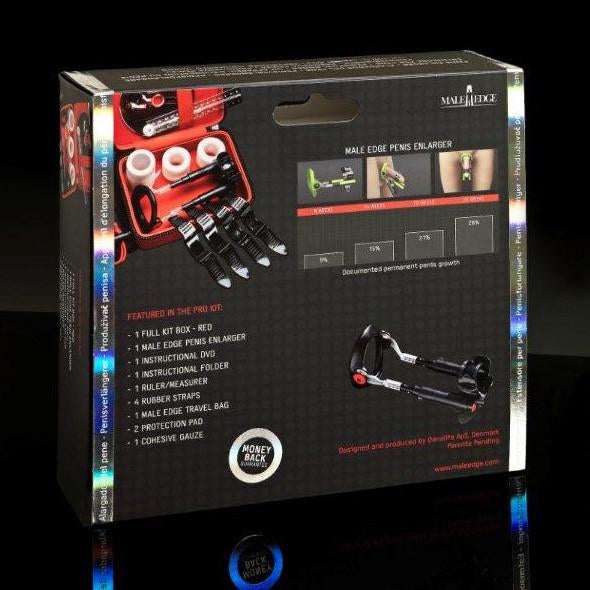 Male Edge - Penis Extender Pro Kit (Black) - PleasureHobby
