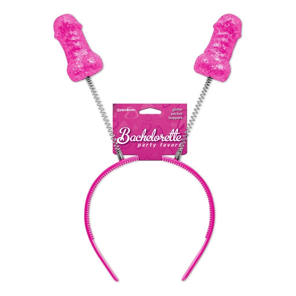Pipedream - Bachelorette Party Favors Glitter Pecker Boppers (Pink) Bachelorette Party Novelties - CherryAffairs Singapore