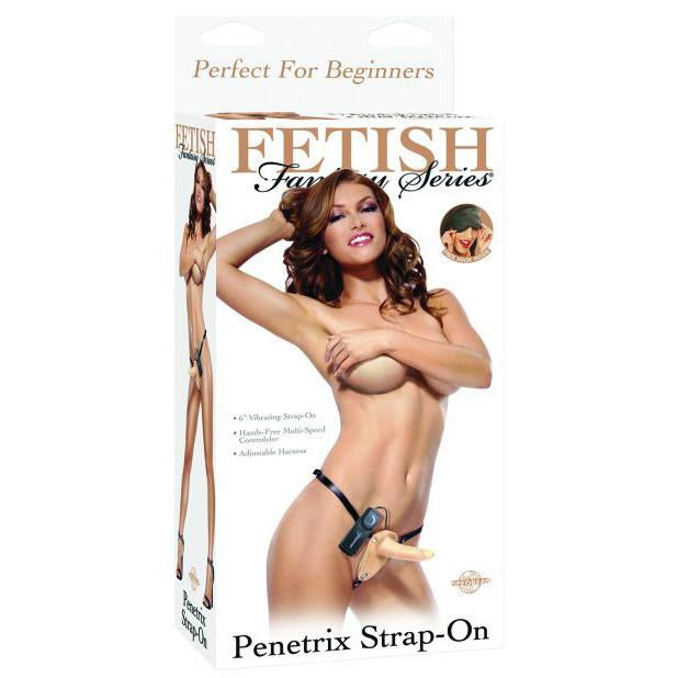 Pipedream - Fetish Fantasy Series Vibrating Penetrix Strap-On 6" - PleasureHobby