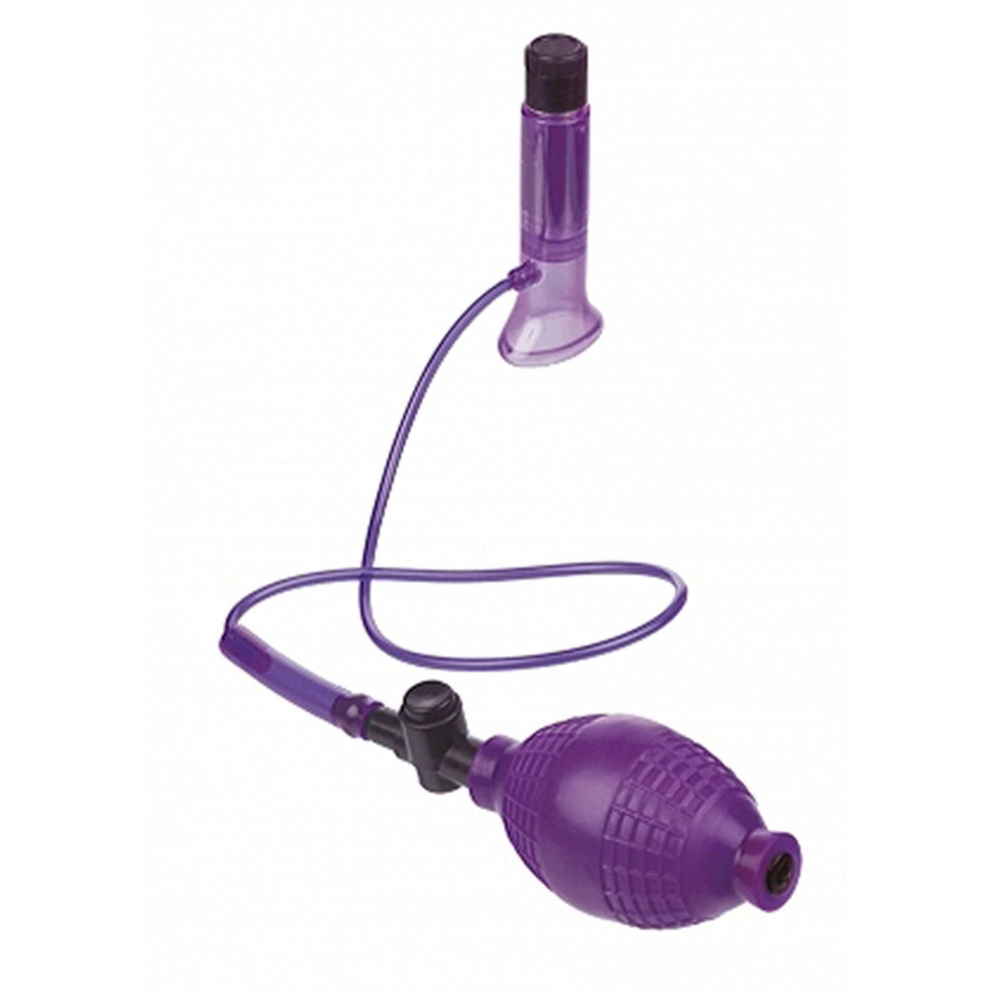 Pipedream - Fetish Fantasy Series Vibrating Clit Super Suck-Her (Purple) Clitoral Pump (Non Vibration) - CherryAffairs Singapore