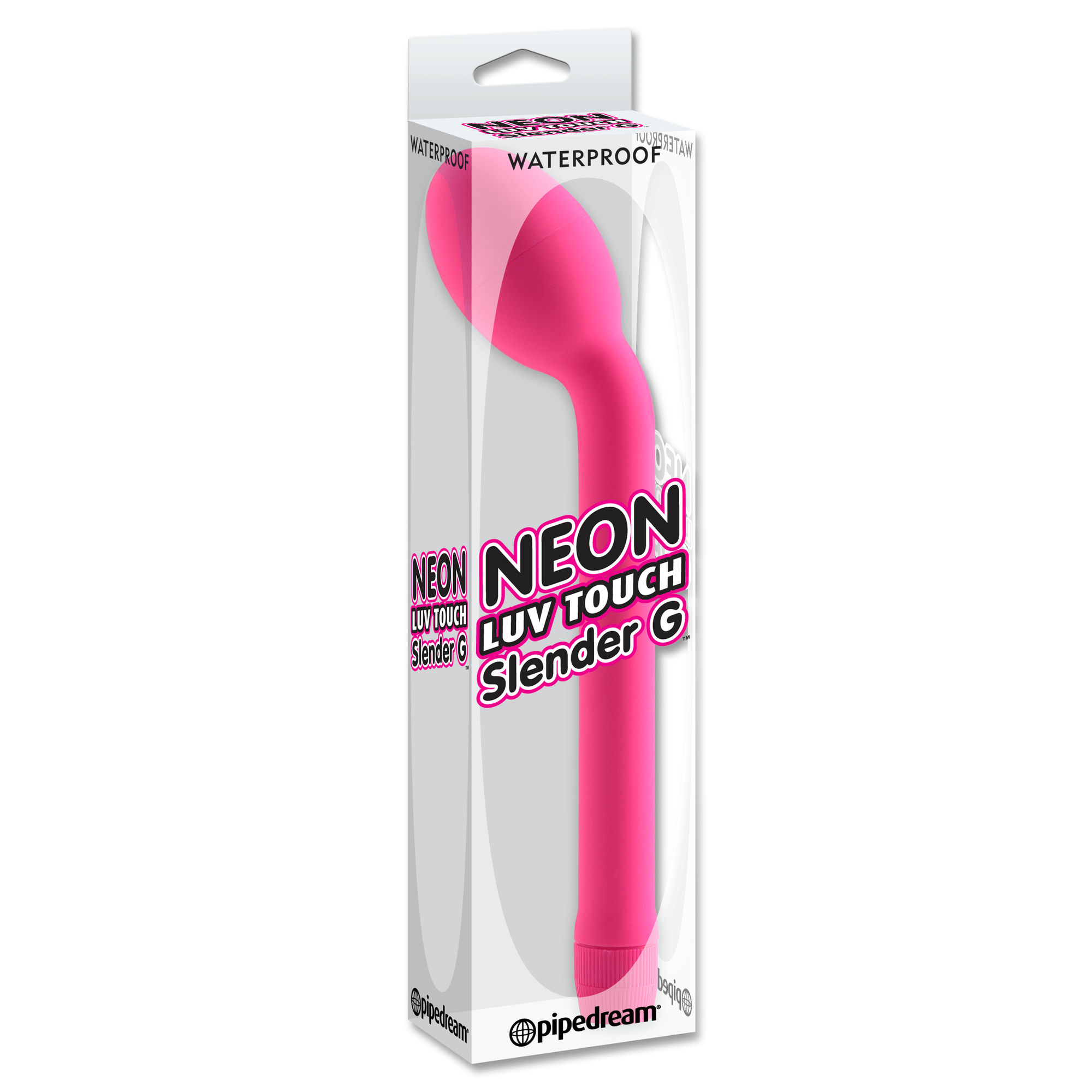 Pipedream - Neon Luv Touch Slender G Spot Vibrator (Pink) G Spot Dildo (Vibration) Non Rechargeable 603912299021 CherryAffairs