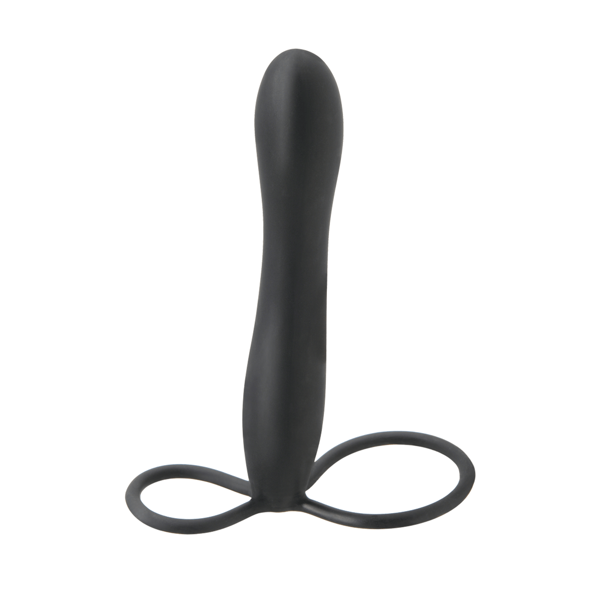 Pipedream - Fetish Fantasy Elite Double Trouble Cock Ring (Black) Cock Ring (Non Vibration) 603912303223 CherryAffairs