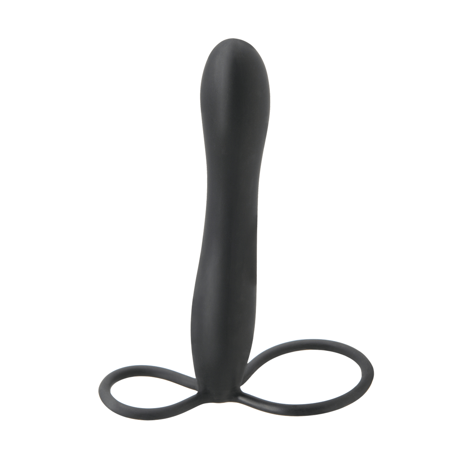 Pipedream - Fetish Fantasy Elite Double Trouble Cock Ring (Black) Cock Ring (Non Vibration) 603912303223 CherryAffairs