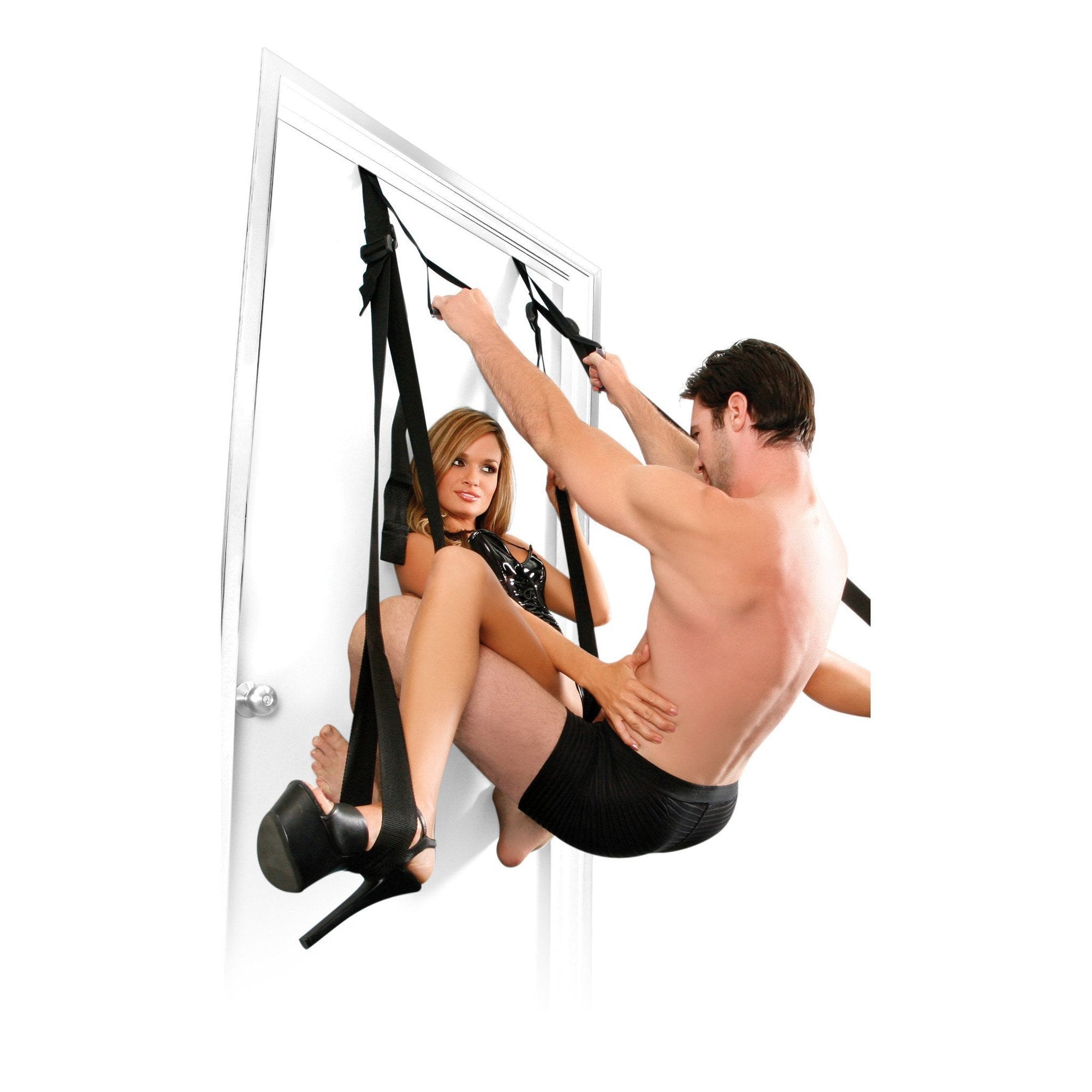 Pipedream - Fetish Fantasy Series Deluxe Fantasy Door Swing (Black) Swing - CherryAffairs Singapore