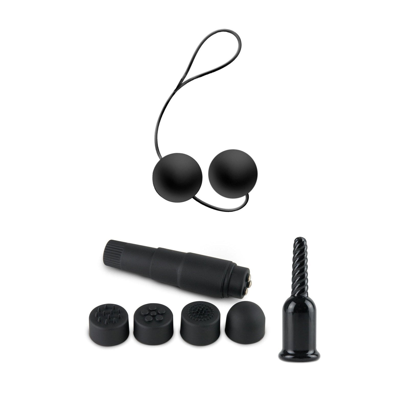 Pipedream - Fetish Fantasy Series Limited Edition Ultimate Bondage Kit (Black) BDSM Set - CherryAffairs Singapore