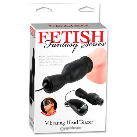 Pipedream - Fetish Fantasy Series Vibrating Head Teazer (Black) - PleasureHobby