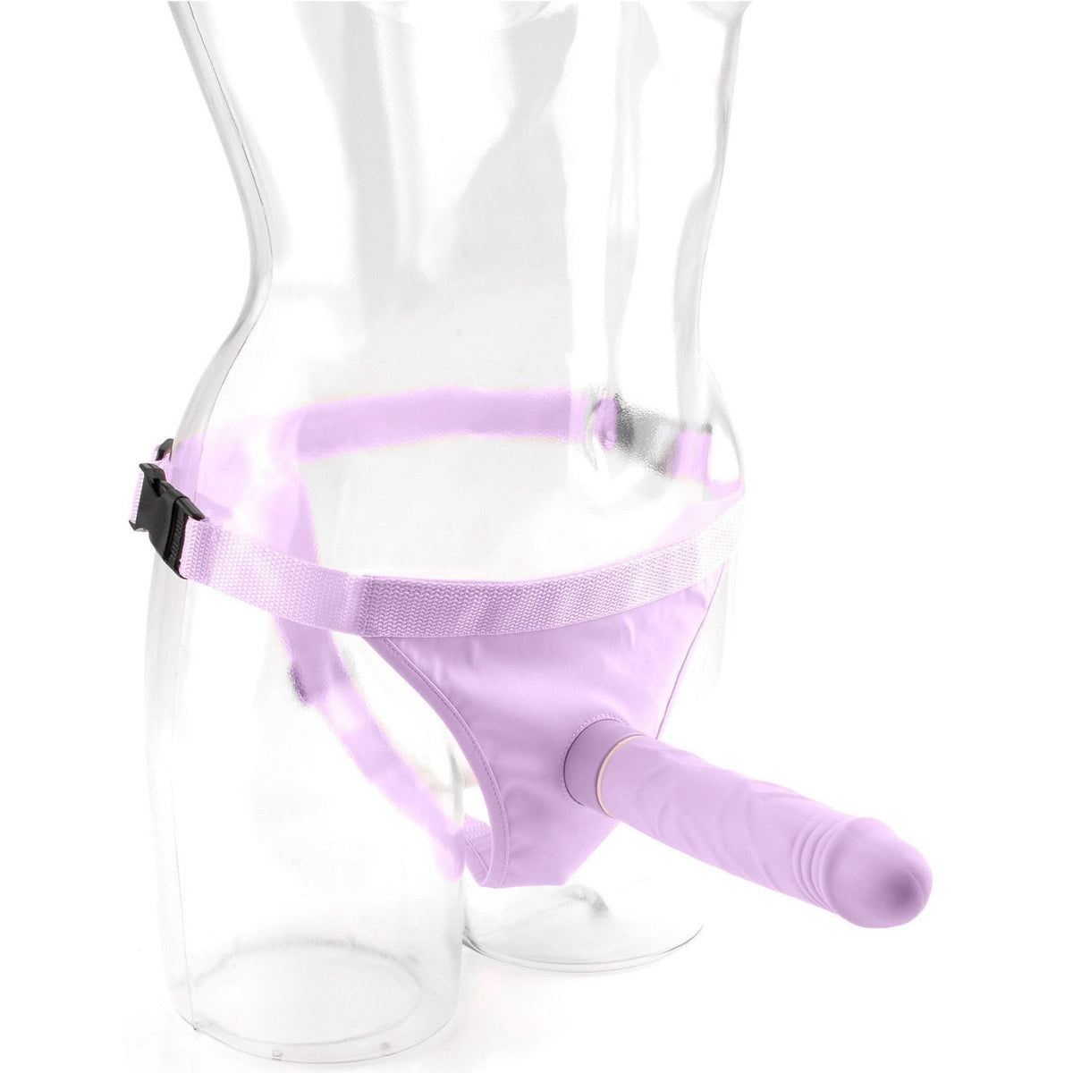 Pipedream - Fetish Fantasy Series Tru-Fit Strap-On (Purple) Strap On with Non hollow Dildo for Female (Non Vibration) - CherryAffairs Singapore