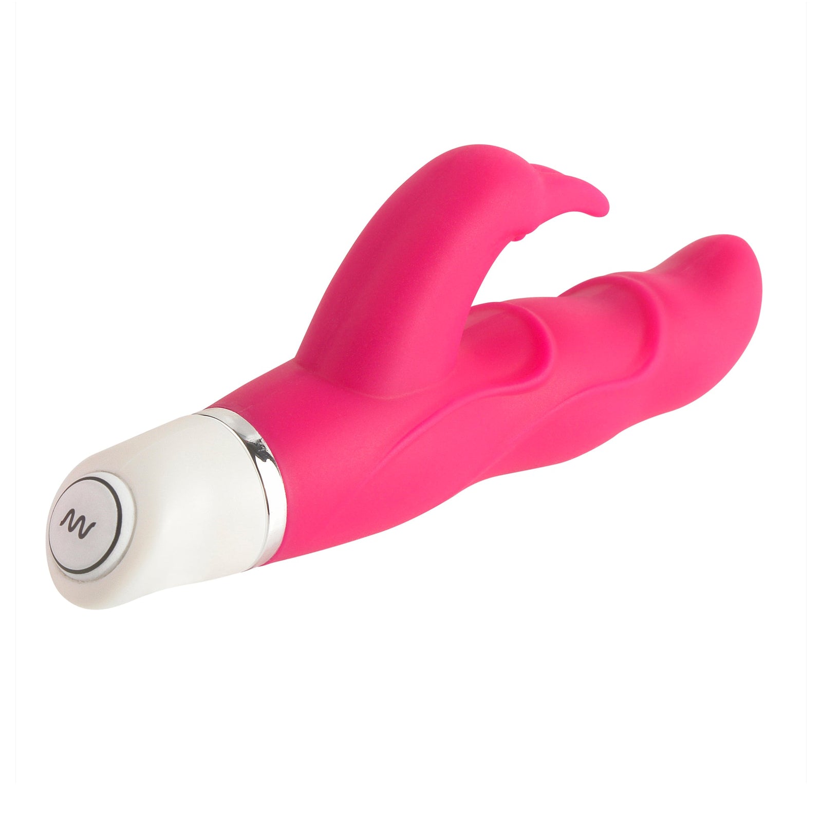 Pipedream - Le Reve Silicone Sweeties Rabbit Vibrator (Hot Pink) - Pink - Rabbit Dildo (Vibration) Non Rechargeable
