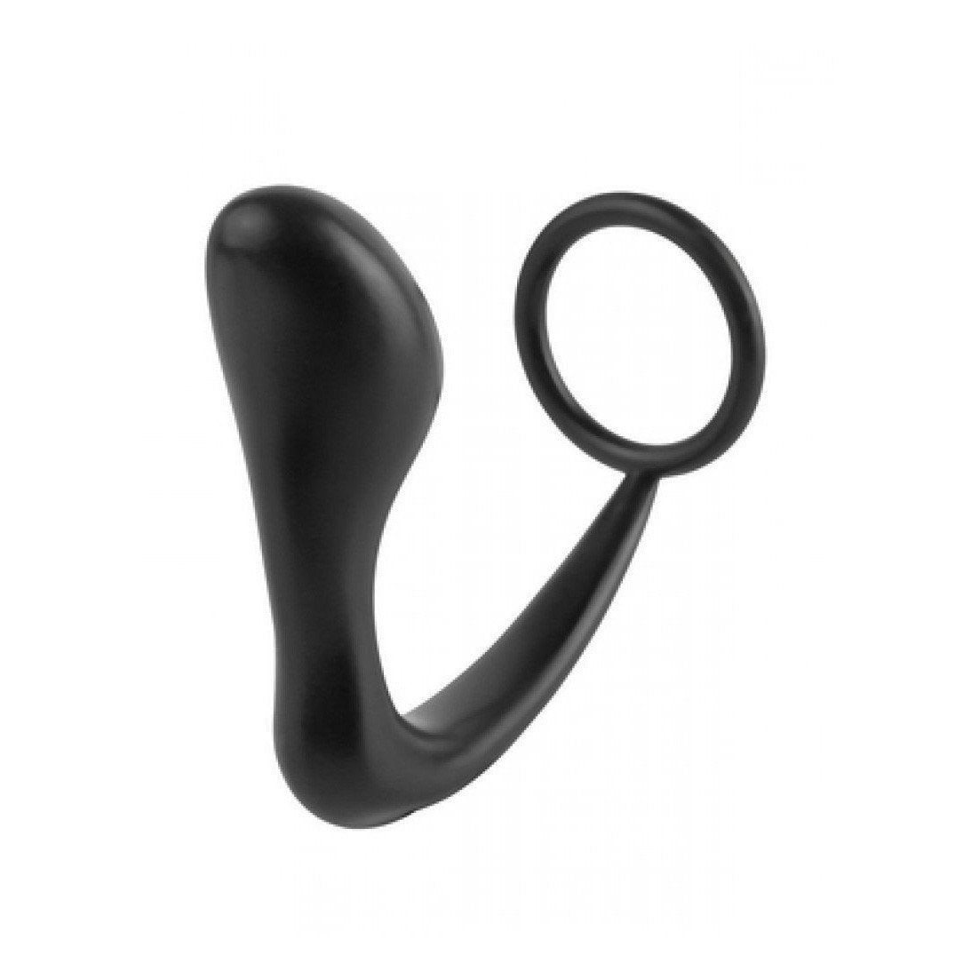 Pipedream - Anal Fantasy Ass-gasm Cockring Plug (Black) - PleasureHobby