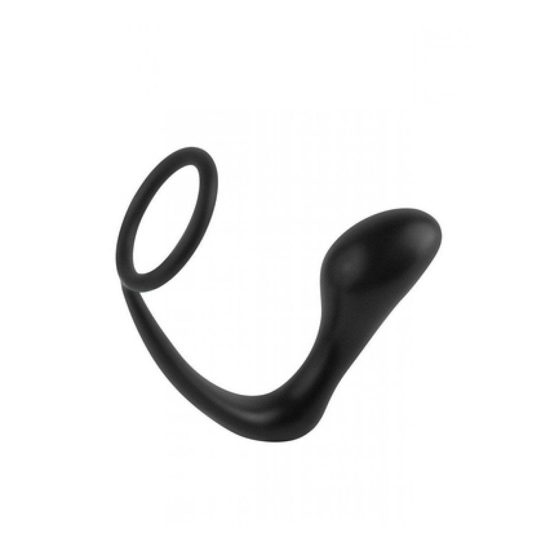 Pipedream - Anal Fantasy Ass-gasm Cockring Plug (Black) - PleasureHobby